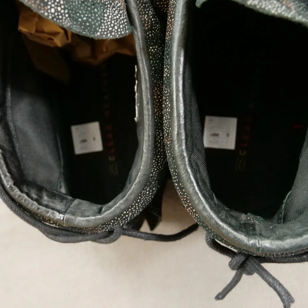 Clear Water Shoes Sneakers Mens 11 Black Camo Lace Up Mid Top One o One
